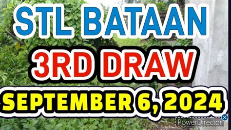 STL BATAAN, MANILA, QUEZON & CAGAYAN RESULT .